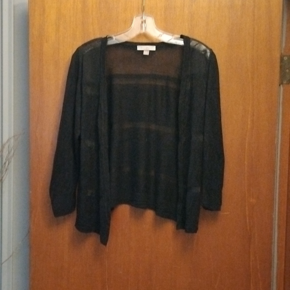 Dressbarn Black Cardigan Size Small